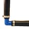 Apollo 3/4 in. Polypropylene Blue Twister Insert 90-Degree Elbow ABTE34 - alternate 2
